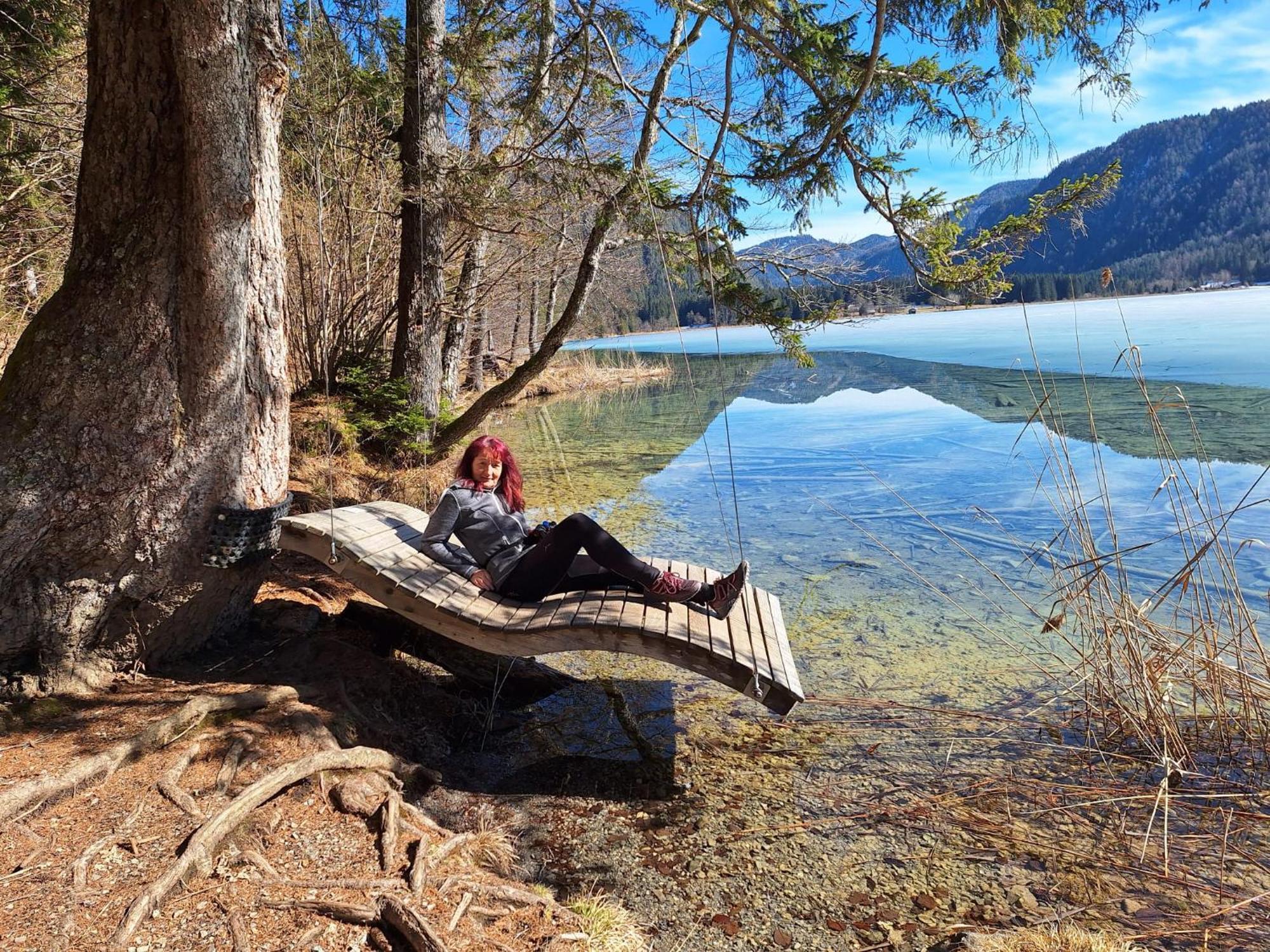 Apartmán Haus Birke Weissensee Exteriér fotografie